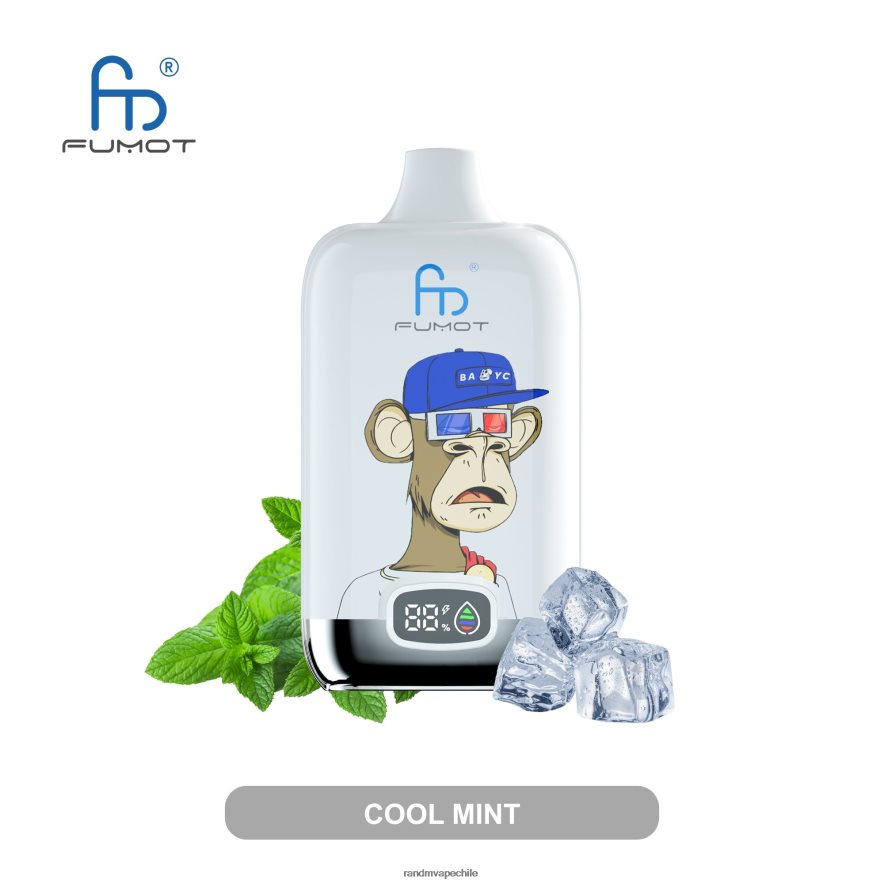 Best RandM Flavours | Fumot Original RandM Digital Box H6282X8 Dispositivo de vapeo con pantalla de líquido y batería 12000 cereza