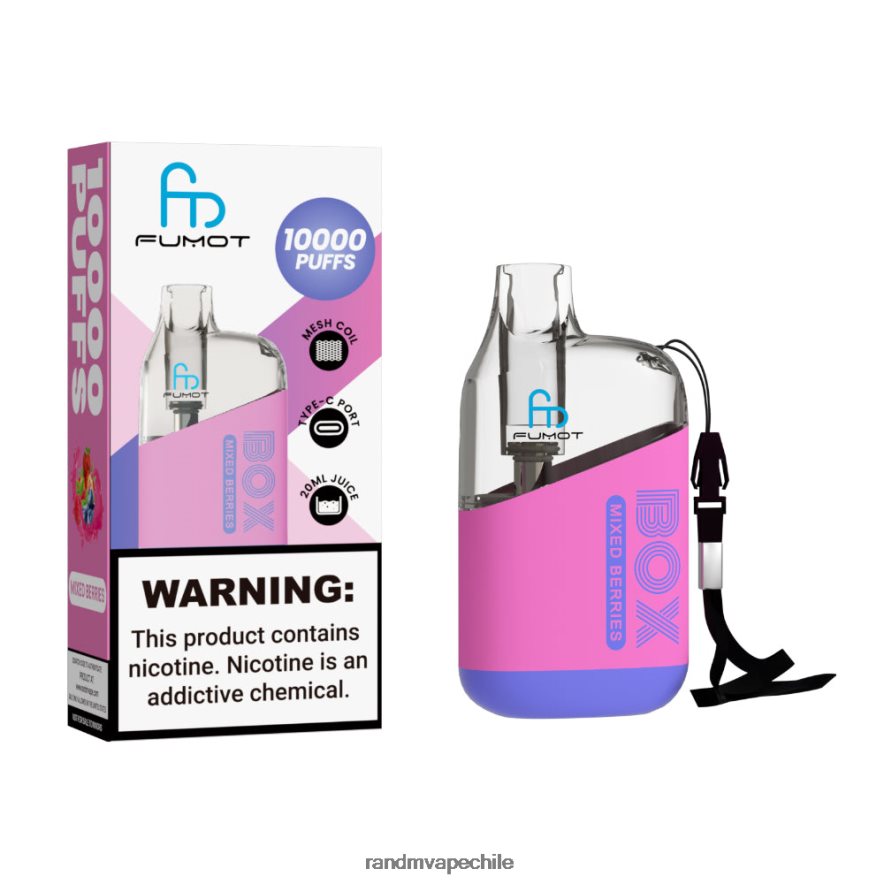 RandM Shop Discount | Fumot Original RandM Tornado Box H6282X100 Dispositivo vapeador con control de flujo de aire 10000 1 ud. hielo de cola