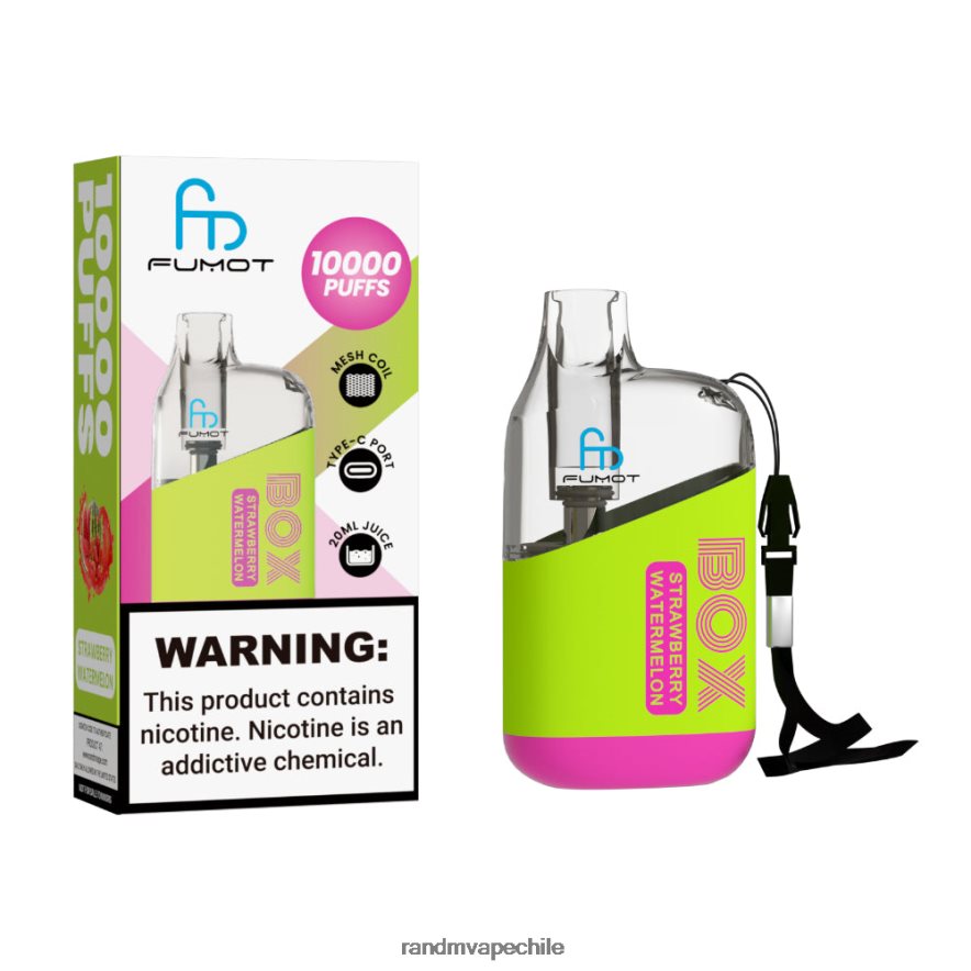 RandM Shop Discount | Fumot Original RandM Tornado Box H6282X100 Dispositivo vapeador con control de flujo de aire 10000 1 ud. hielo de cola
