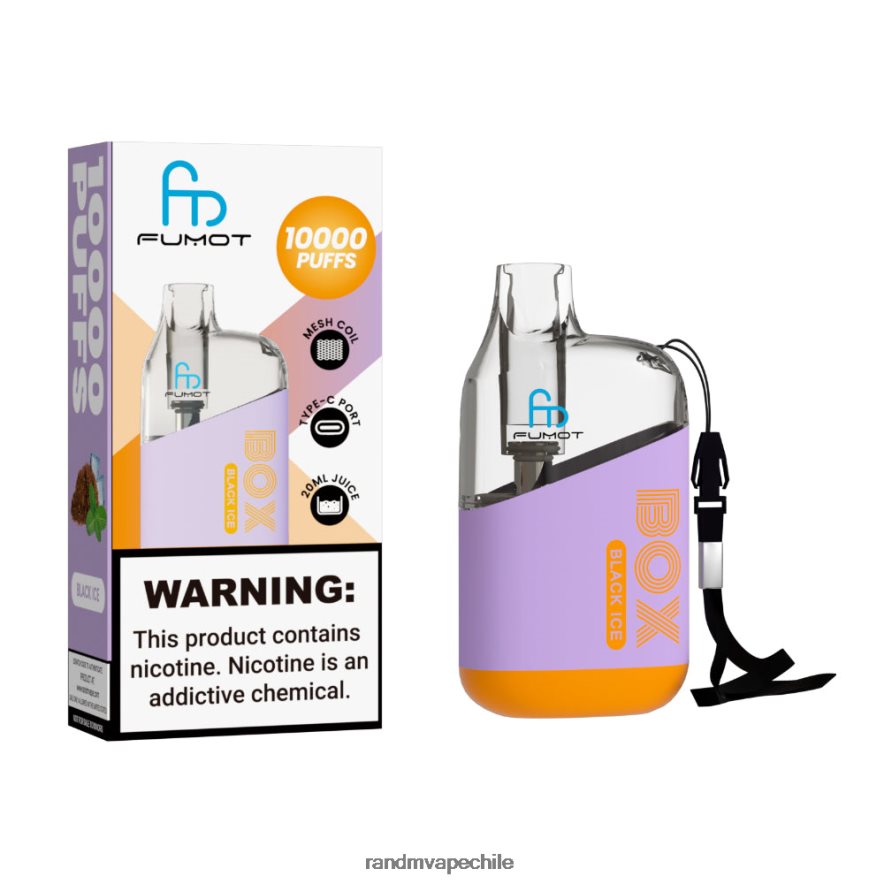 RandM Shop Discount | Fumot Original RandM Tornado Box H6282X100 Dispositivo vapeador con control de flujo de aire 10000 1 ud. hielo de cola