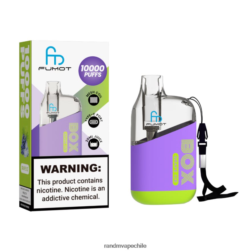 RandM Shop Discount | Fumot Original RandM Tornado Box H6282X100 Dispositivo vapeador con control de flujo de aire 10000 1 ud. hielo de cola
