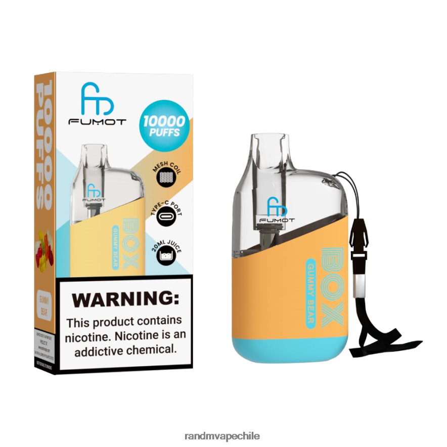 RandM Shop Discount | Fumot Original RandM Tornado Box H6282X100 Dispositivo vapeador con control de flujo de aire 10000 1 ud. hielo de cola