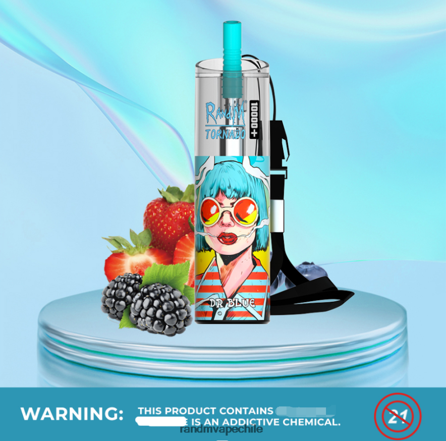 RandM Tornado Online Shop | RandM Tornado H6282X84 Dispositivo vapeador con control de flujo de aire 10000 plus 1 ud. doctor azul