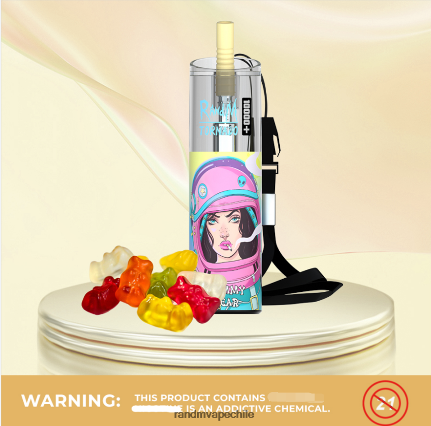 RandM Vape Buy Online | RandM Tornado H6282X75 Dispositivo vapeador con control de flujo de aire 10000 plus 1 ud. arándano en hielo