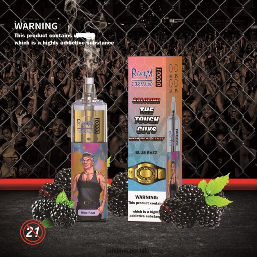Best RandM Flavours | RandM Tornado H6282X108 Dispositivo vapeador con control de flujo de aire 10000 1 ud. sandia fresa