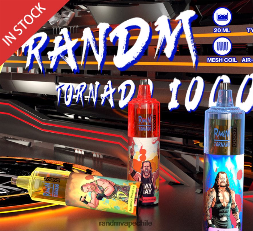 RandM Shop Discount | RandM Tornado H6282X120 Dispositivo vapeador con control de flujo de aire 10000 1 ud. arándano frambuesa agria