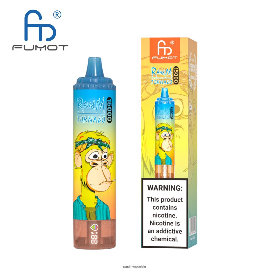 RandM Shop Discount | Fumot RandM Tornado H6282X30 Dispositivo vape 15000 con batería y pantalla ejuice versión 1 limonada rosa