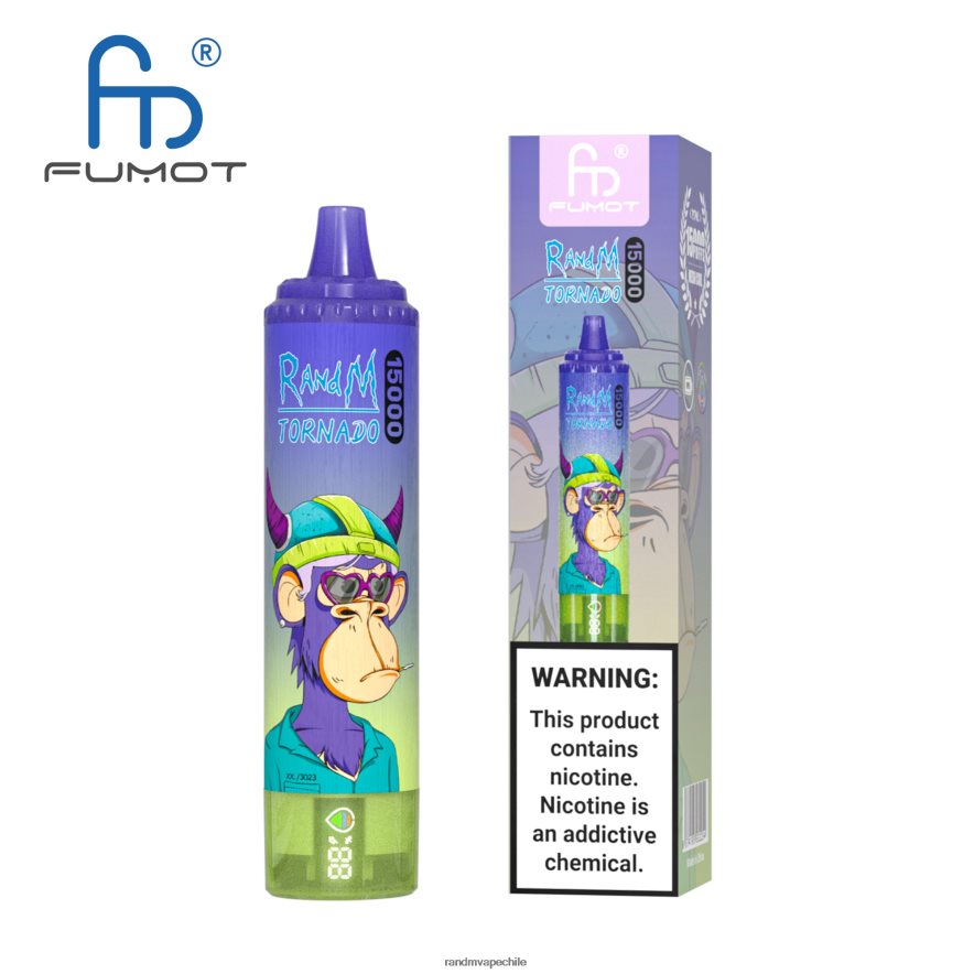 RandM Shop Discount | Fumot RandM Tornado H6282X30 Dispositivo vape 15000 con batería y pantalla ejuice versión 1 limonada rosa