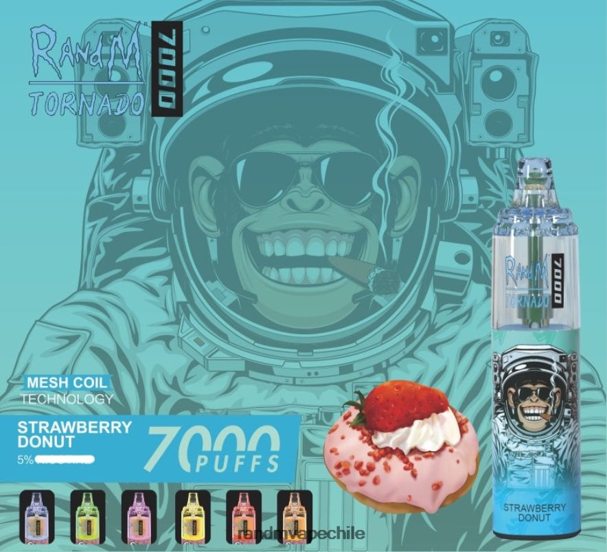RandM Shop Discount | RandM Tornado H6282X170 Dispositivo vapeador con control de flujo de aire 7000 1 ud. mango en hielo