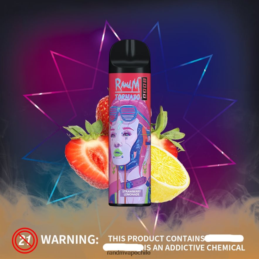 RandM Shop Discount | RandM Tornado H6282X240 Dispositivo vapeador con control de flujo de aire 8000 1 ud. manzana acida