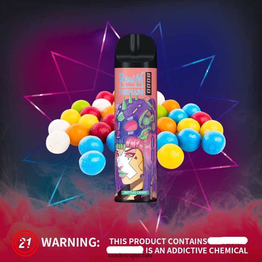 RandM Shop Discount | RandM Tornado H6282X240 Dispositivo vapeador con control de flujo de aire 8000 1 ud. manzana acida