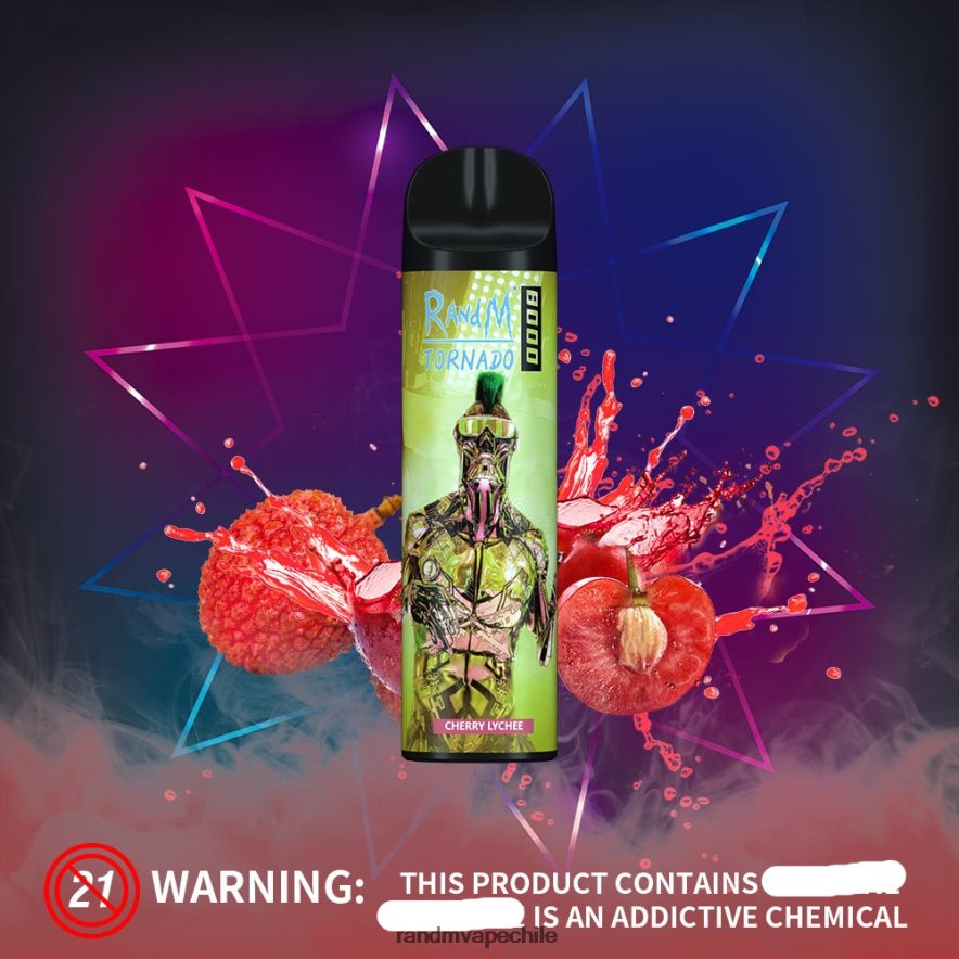 RandM Shop Discount | RandM Tornado H6282X240 Dispositivo vapeador con control de flujo de aire 8000 1 ud. manzana acida