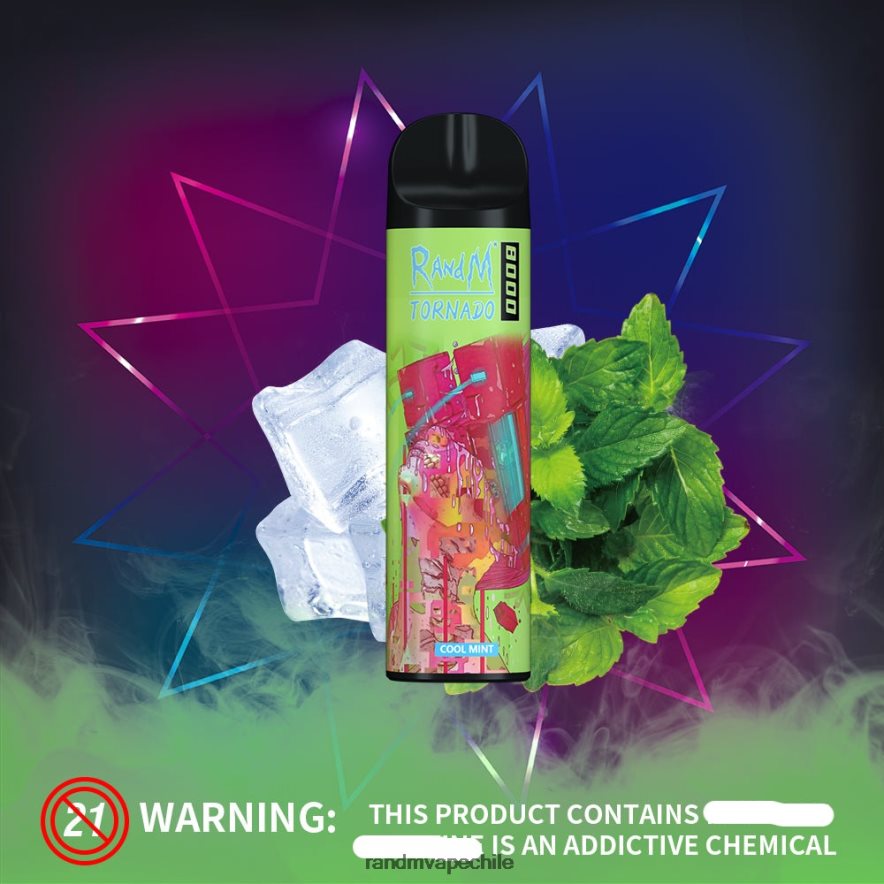 RandM Shop Discount | RandM Tornado H6282X240 Dispositivo vapeador con control de flujo de aire 8000 1 ud. manzana acida