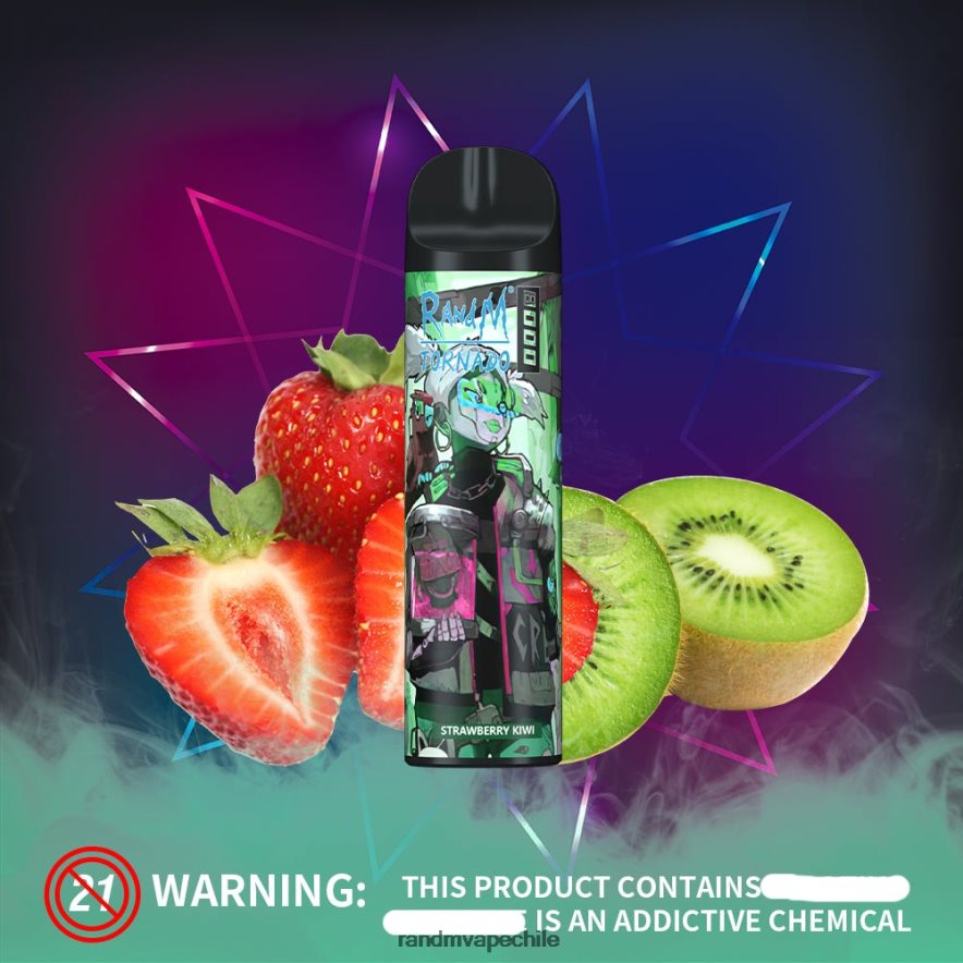 RandM Shop Discount | RandM Tornado H6282X250 Dispositivo vapeador con control de flujo de aire 8000 1 ud. kiwi fresa