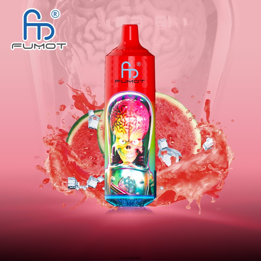 RandM Vape Online | Fumot RandM Tornado H6282X203 Dispositivo vape 9000 pro con batería y pantalla ejuice versión 1 hielo de sandia