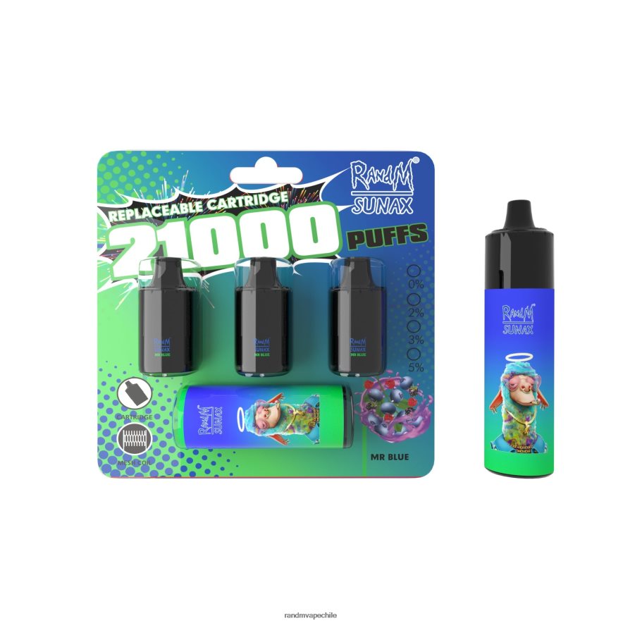 RandM Shop Discount | RandM Sunax H6282X270 Dispositivo de vapeo reemplazable con cápsula de control de flujo de aire 21000 1 ud. bayas mixtas