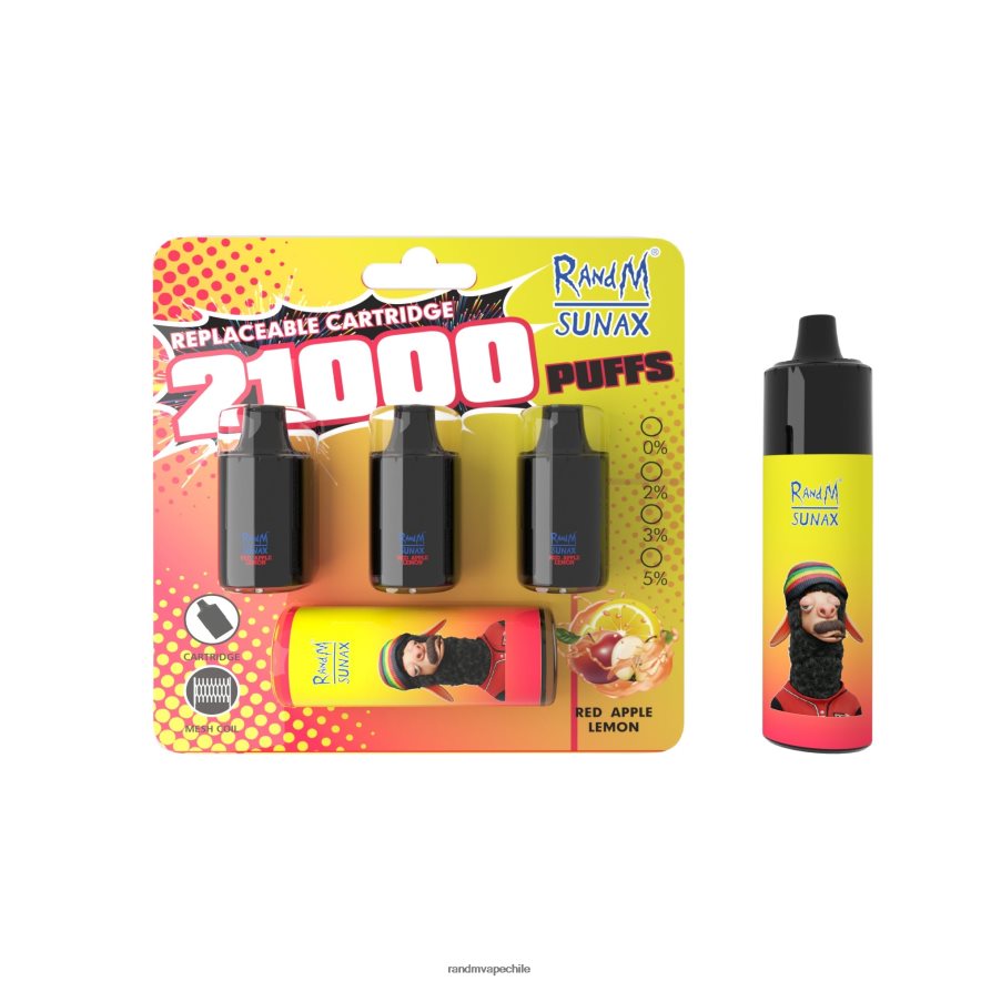 RandM Shop Discount | RandM Sunax H6282X270 Dispositivo de vapeo reemplazable con cápsula de control de flujo de aire 21000 1 ud. bayas mixtas