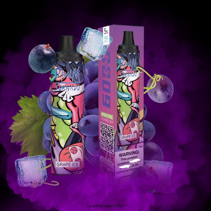 Best RandM Flavours | RandM Tornado H6282X288 Dispositivo vape pod con control de flujo de aire 6000 1 pieza la leche de plátano