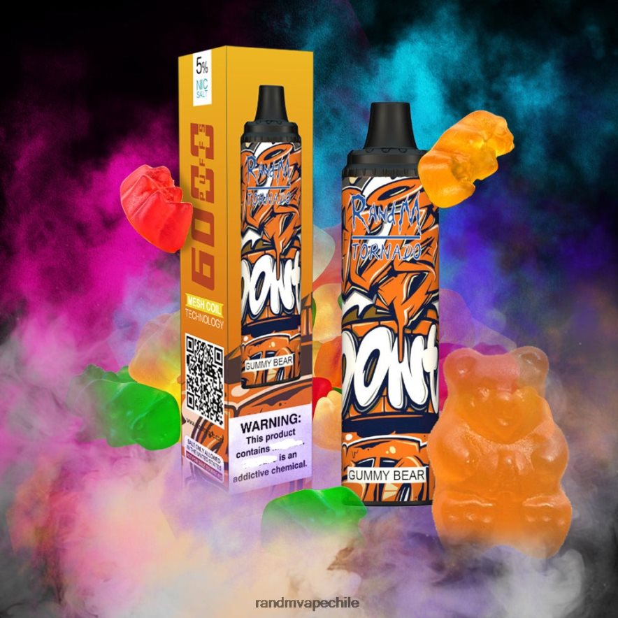 RandM Shop Discount | RandM Tornado H6282X280 Dispositivo vape pod con control de flujo de aire 6000 1 pieza ron piña colada